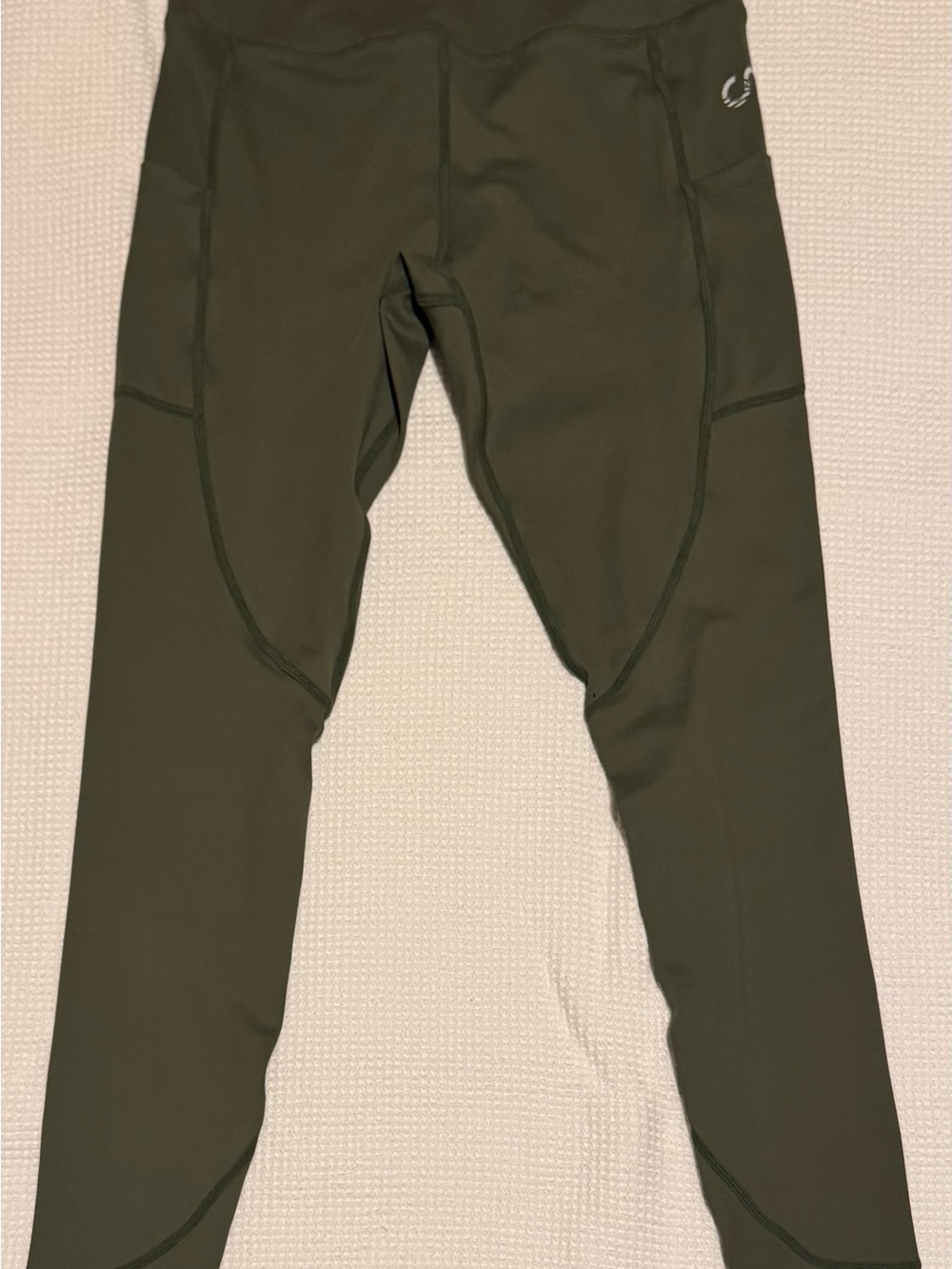 Curves & combat boots Olive Green Performance Pants